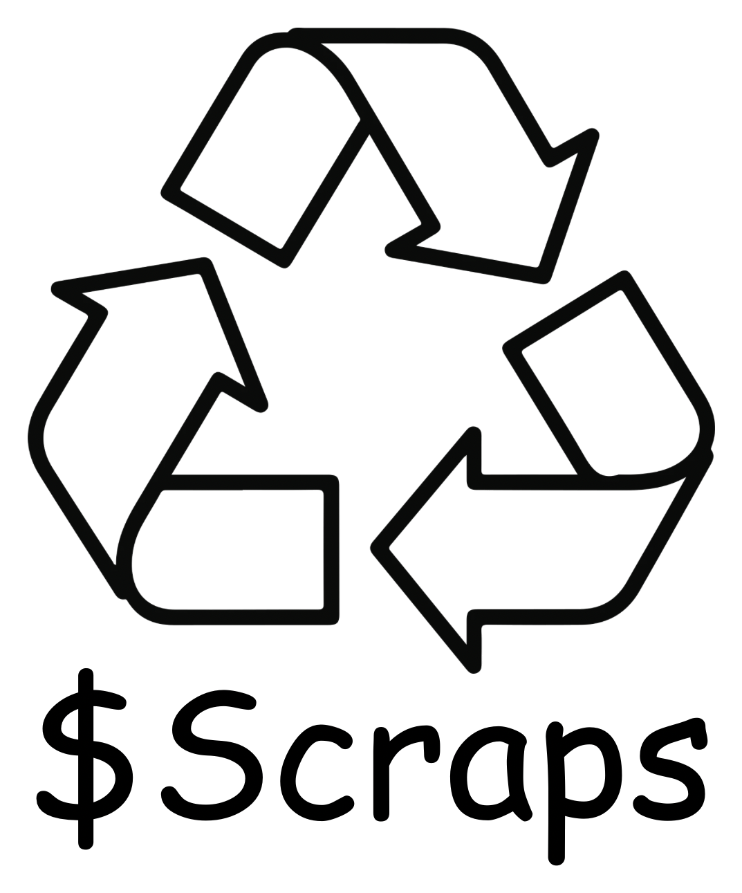 Recycle arrows and $Scraps